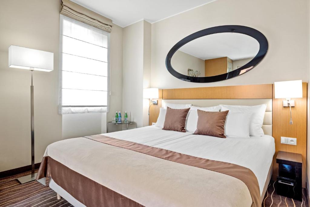 Postel nebo postele na pokoji v ubytování Molo Residence
