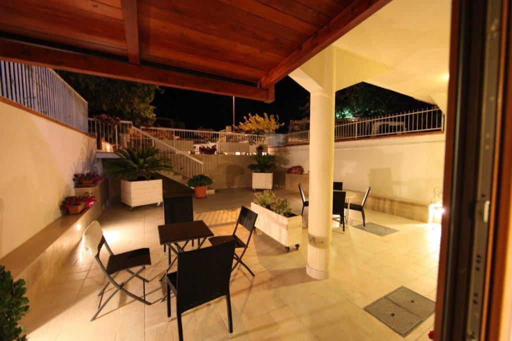 Posezení v ubytování B&B Solacium
