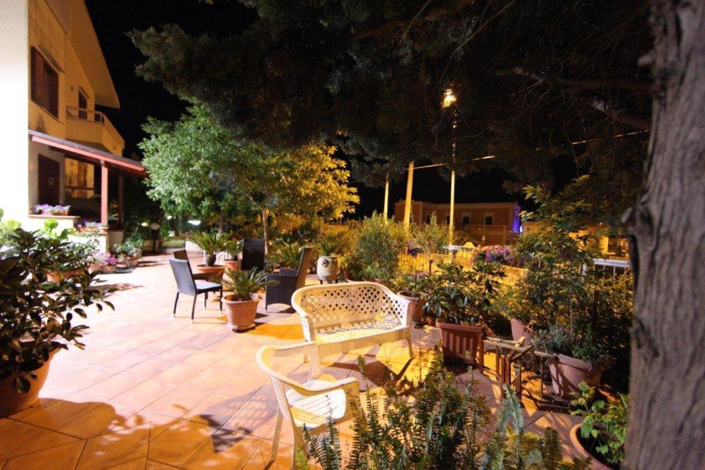 Zahrada ubytování B&B Solacium