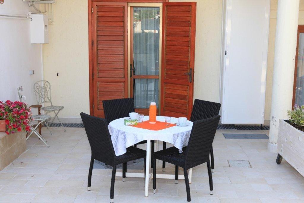 Balkón nebo terasa v ubytování B&B Solacium
