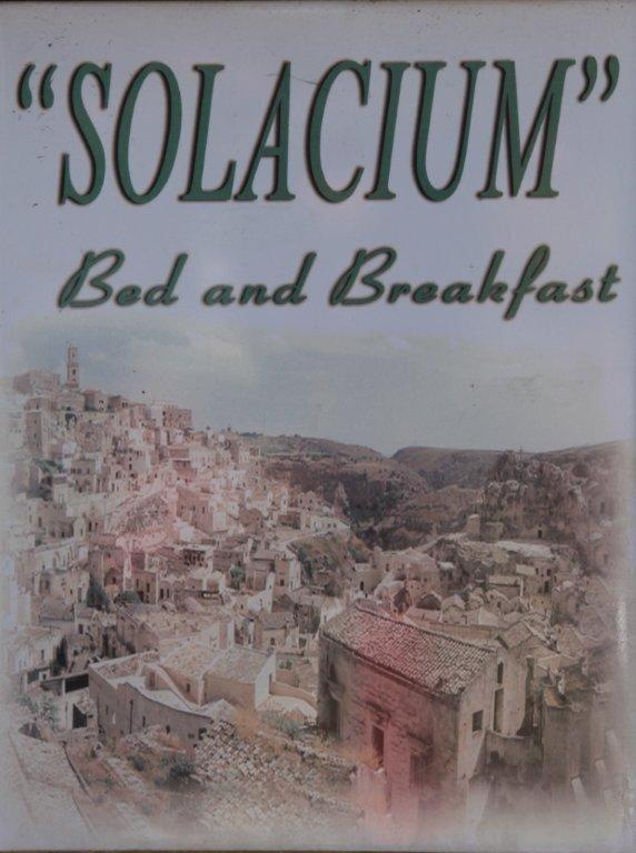 Fotografie z fotogalerie ubytování B&B Solacium v destinaci Matera