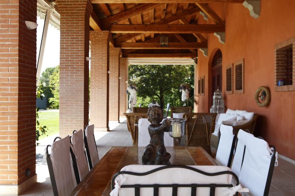 Posezení v ubytování Agriturismo Villa Almè