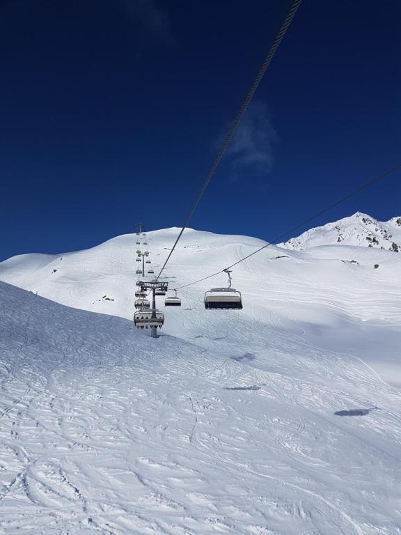Alpenchalet Almrose v zimě