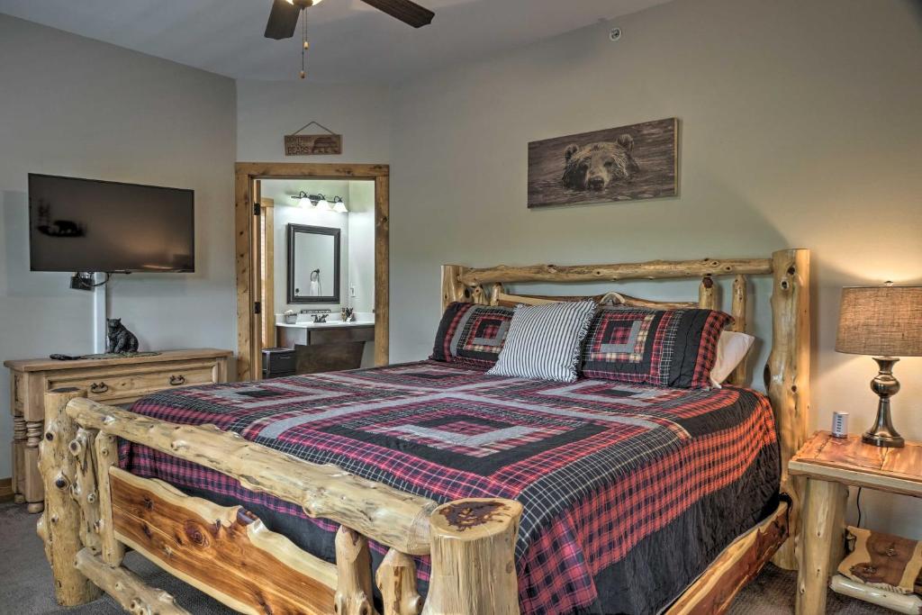 Spirit Wolf Resort Cabin - Ideal Ozark Location!, Branson West – Nove  cijene za 2023.