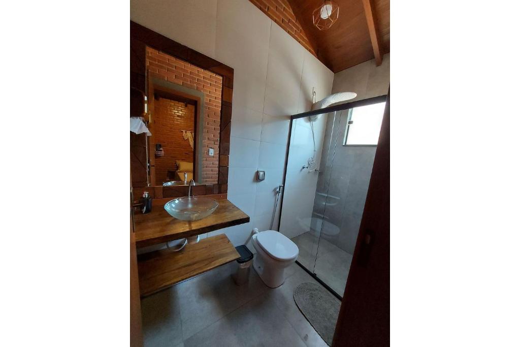 Villa da Serra chalé Ibitipoca - 700m do centrinho - Chalet Mit Zwei Schlafzimmern
