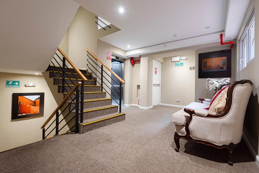 Posezení v ubytování Equo Hotel Boutique