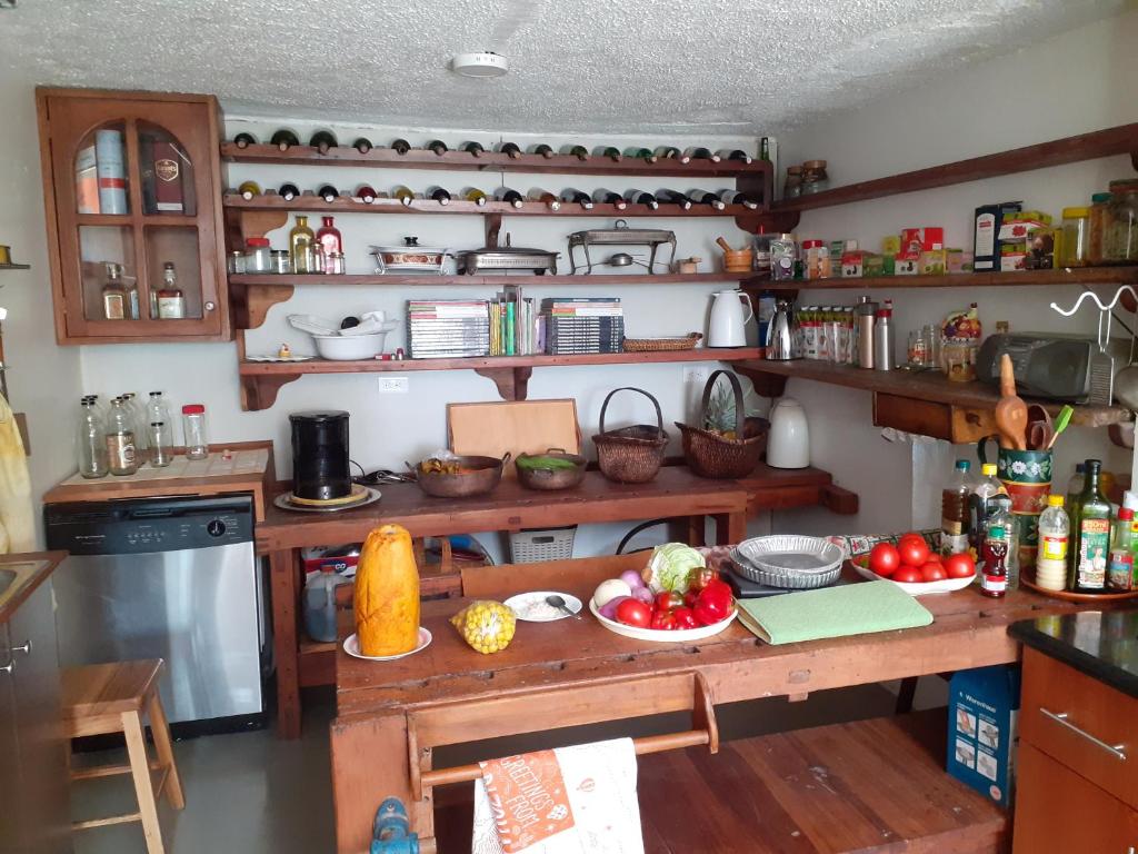 Kuchyň nebo kuchyňský kout v ubytování Casa de Tulia