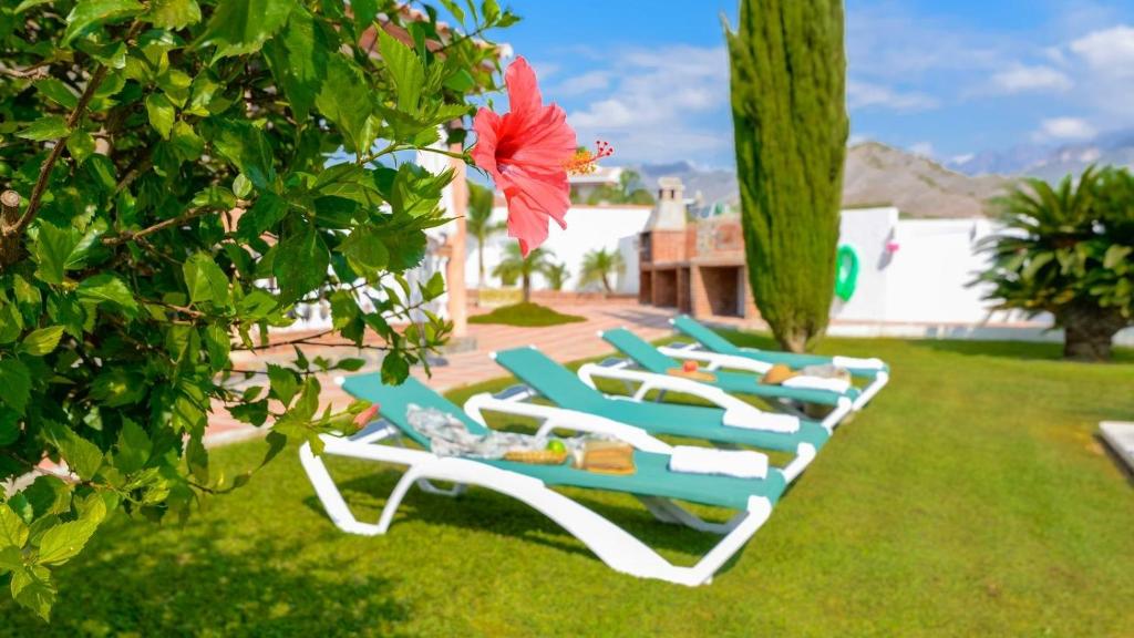 Zahrada ubytování Villa Pastora Nerja by Ruralidays