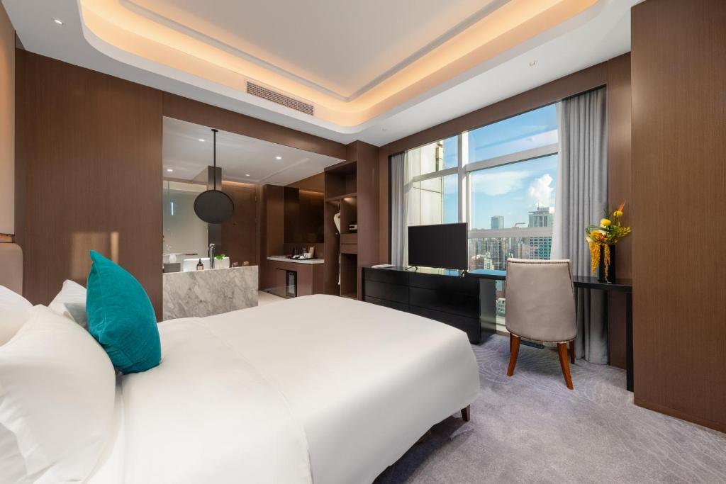 Honder International Hotel广州鸿德国际酒店-广交会免费穿梭巴士 - Executive King Room(senza Vasca Da Bagno)