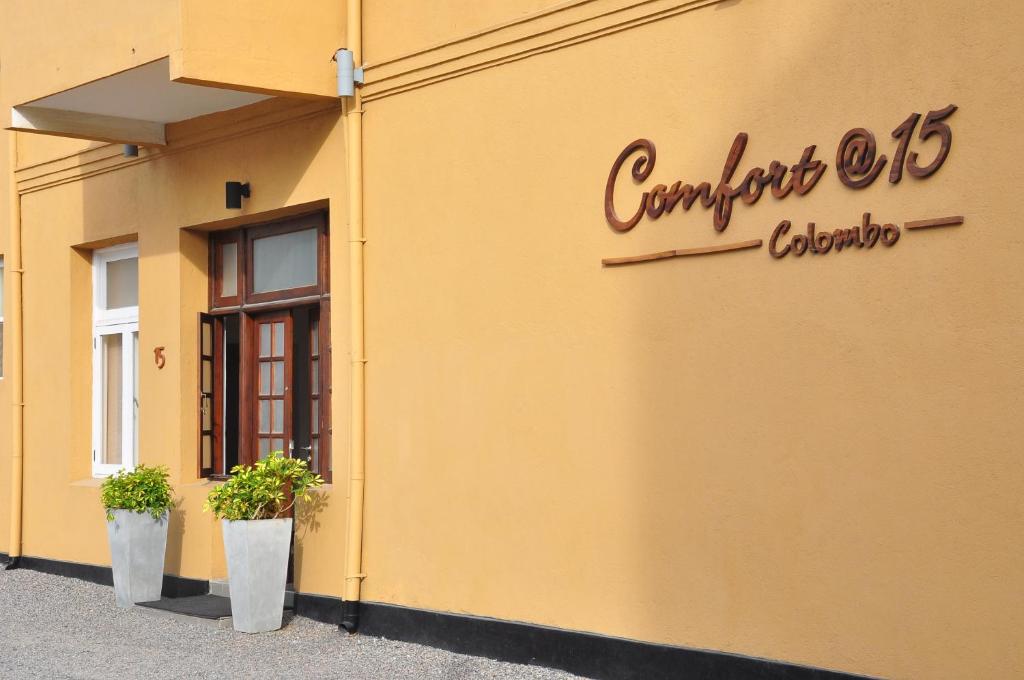Certifikát, hodnocení, plakát nebo jiný dokument vystavený v ubytování Comfort@15 Hotel Colombo
