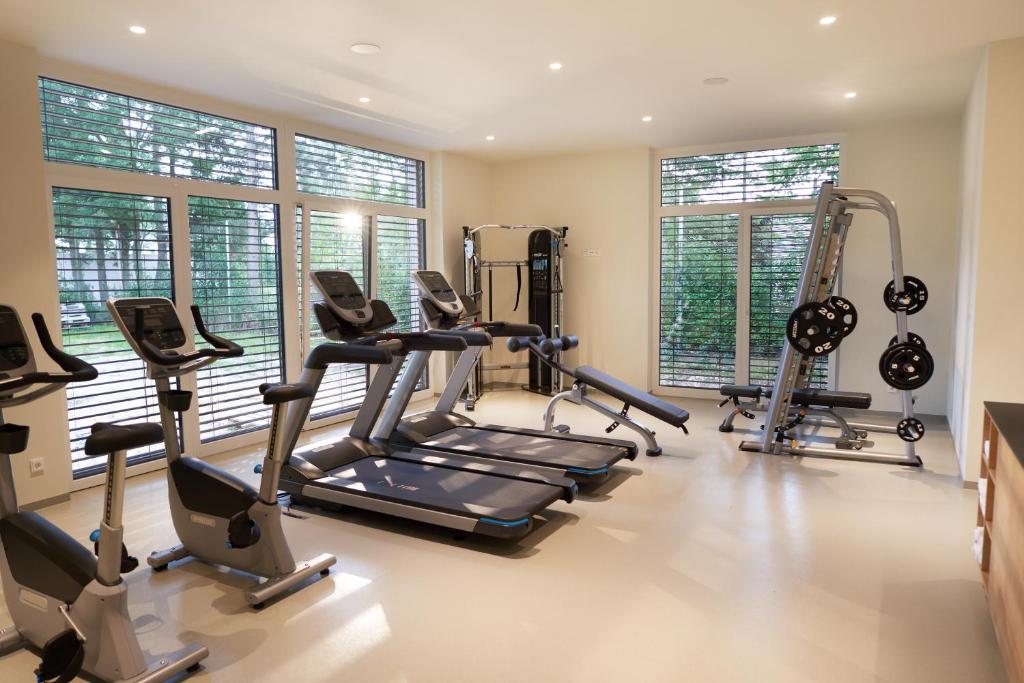 Fitness centrum a/nebo fitness zařízení v ubytování Hotel Maxlhaid