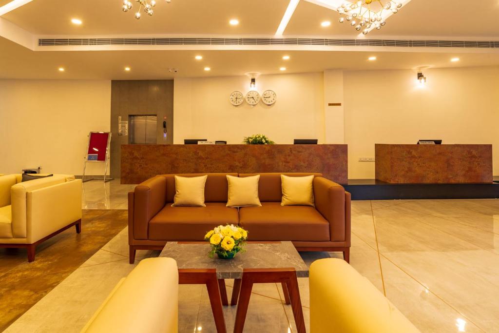 Posezení v ubytování Arctic Hotel