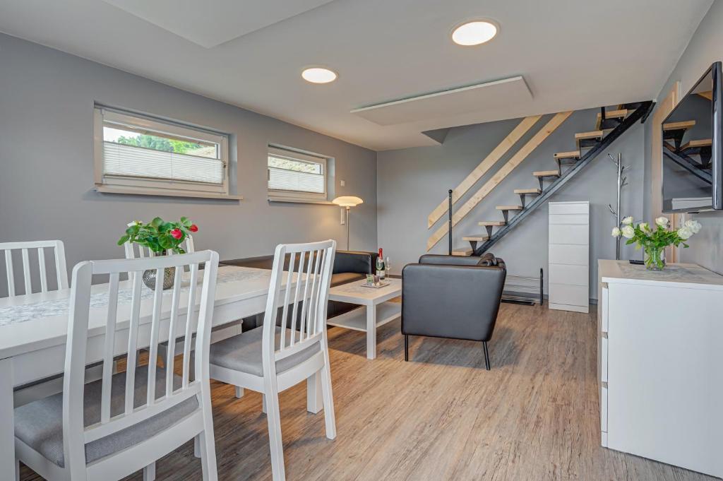 Istumisnurk majutusasutuses Ferienhaus Hohe Klinge