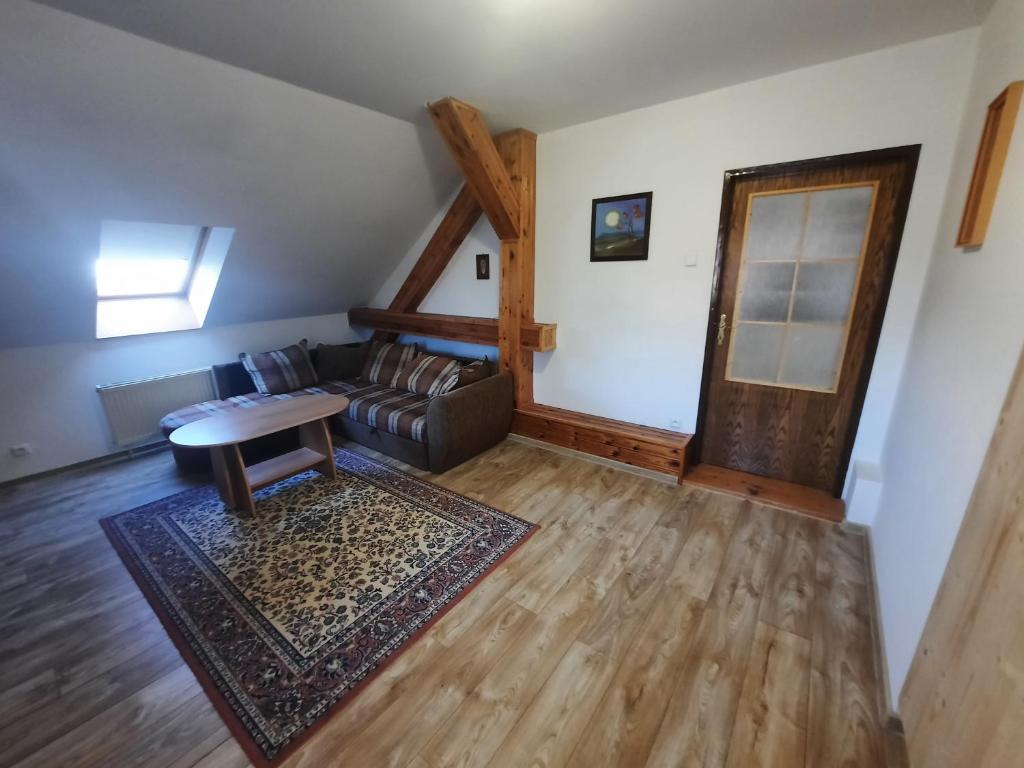 Posezení v ubytování Apartmány U sv. Anny