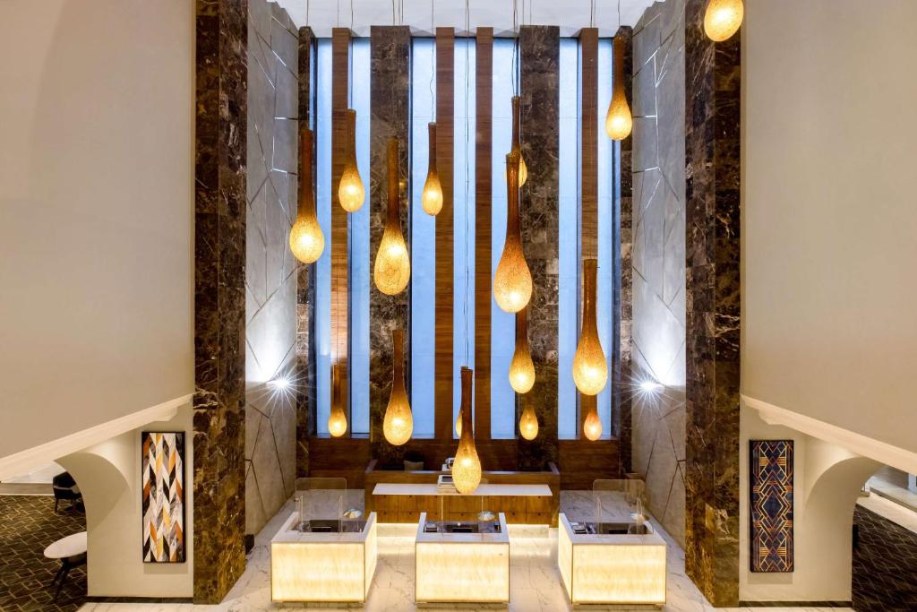 Χώρος καθιστικού στο Radisson Lagos Ikeja