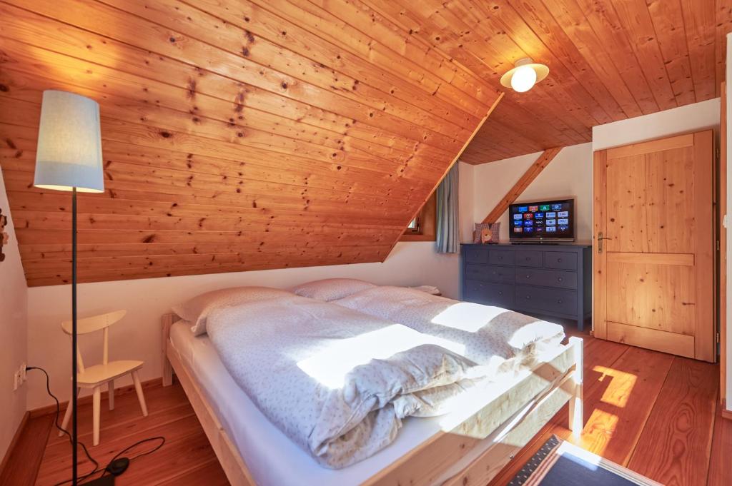 Posteľ alebo postele v izbe v ubytovaní Lubka Lodge