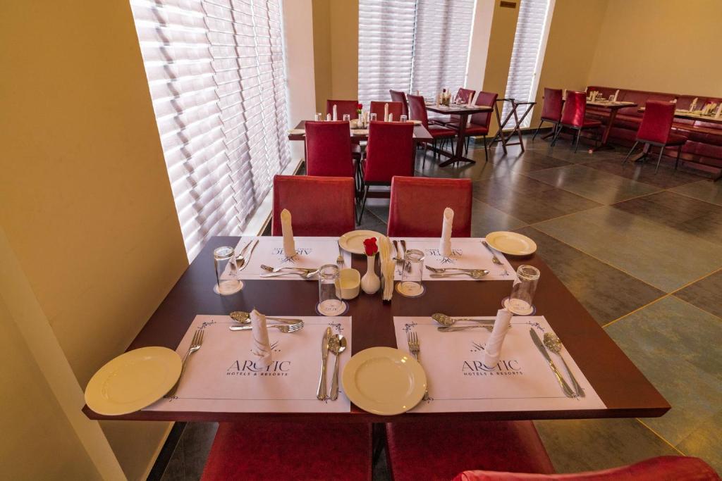 Restaurace v ubytování Arctic Hotel