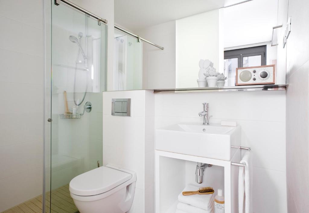 Koupelna v ubytování Eric Vökel Boutique Apartments - BCN Suites