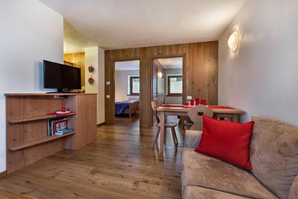 TV o dispositivi per l'intrattenimento presso Albergo Diffuso Sutrio Zoncolan