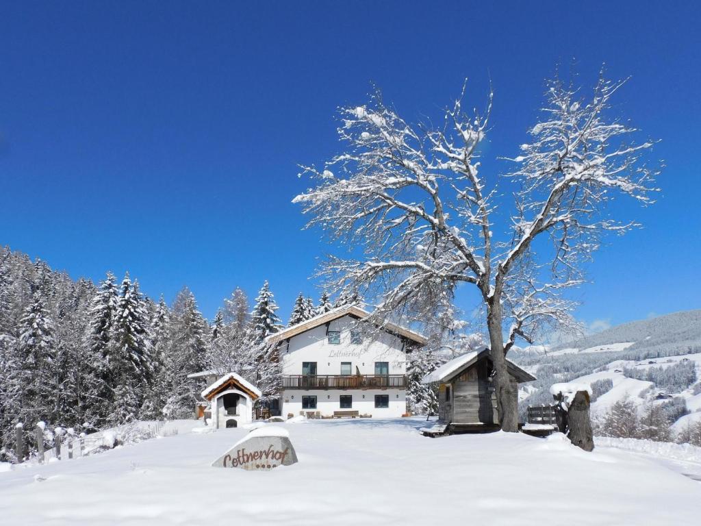 Bnb Lettnerhof Terrace Family Suite v zime