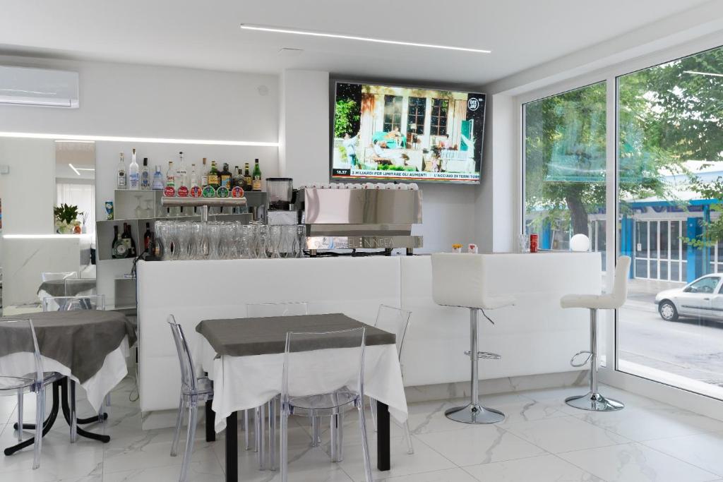 Restaurace v ubytování Hotel Ninfea Cattolica