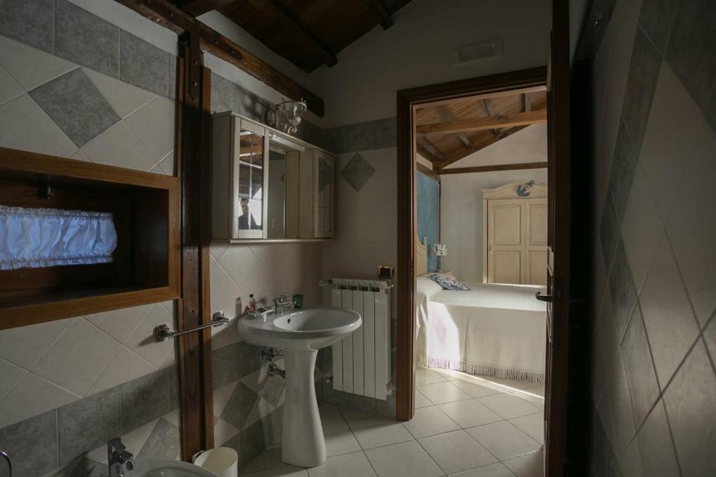 Kúpeľňa v ubytovaní B&B oasi di mamma clara
