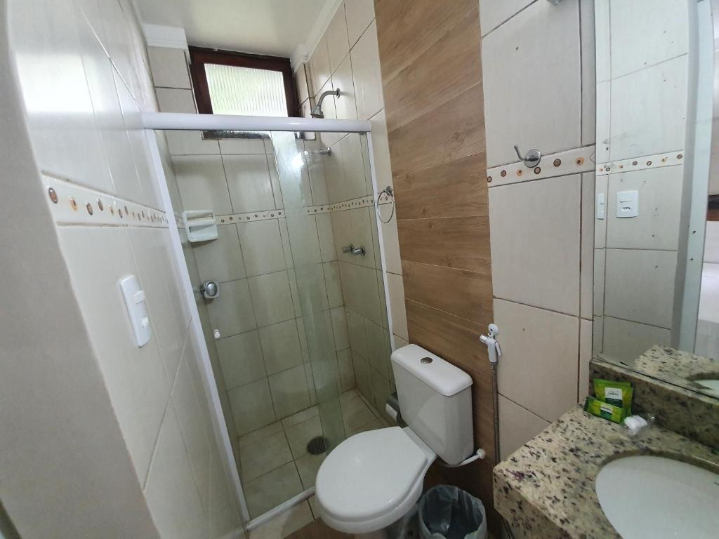 Koupelna v ubytování Flats Enseada Delphin
