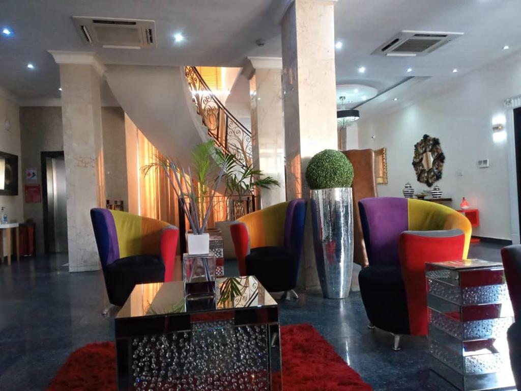 Istumisnurk majutusasutuses Citiheight Hotel