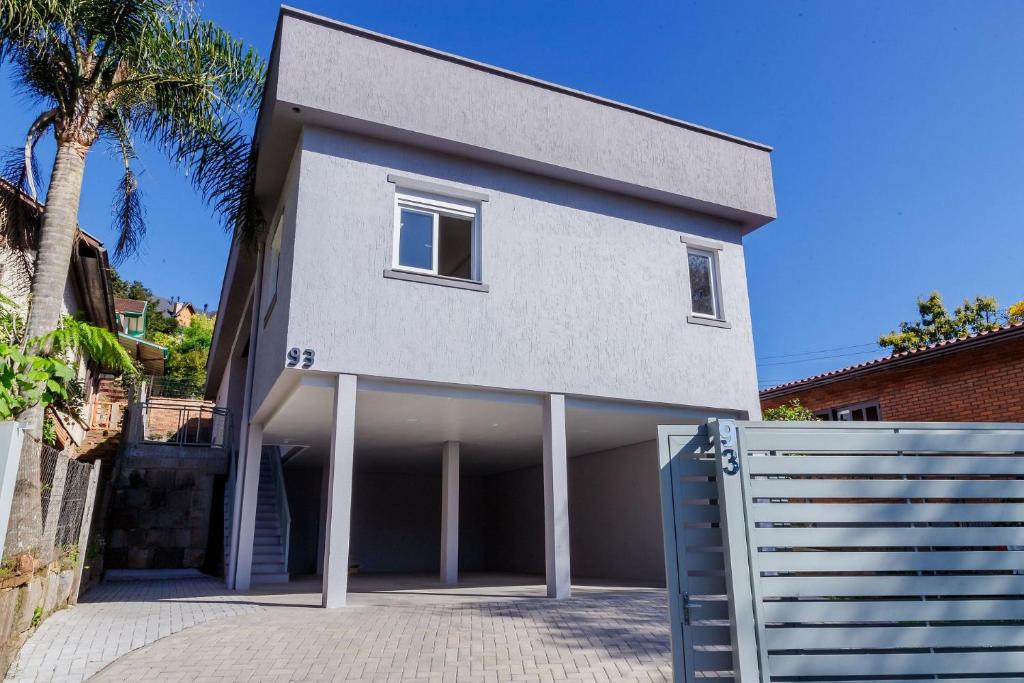 El edificio en el que está el departamento