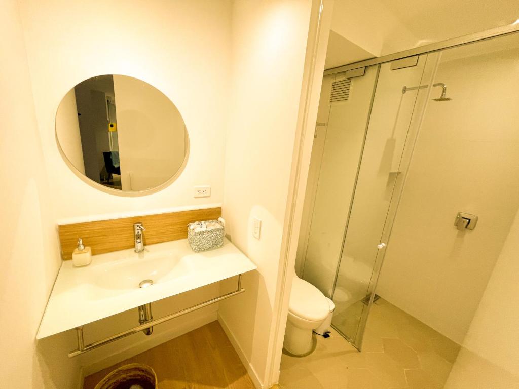 Koupelna v ubytování Lucitania Hotel Boutique