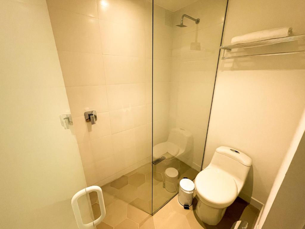 Koupelna v ubytování Lucitania Hotel Boutique