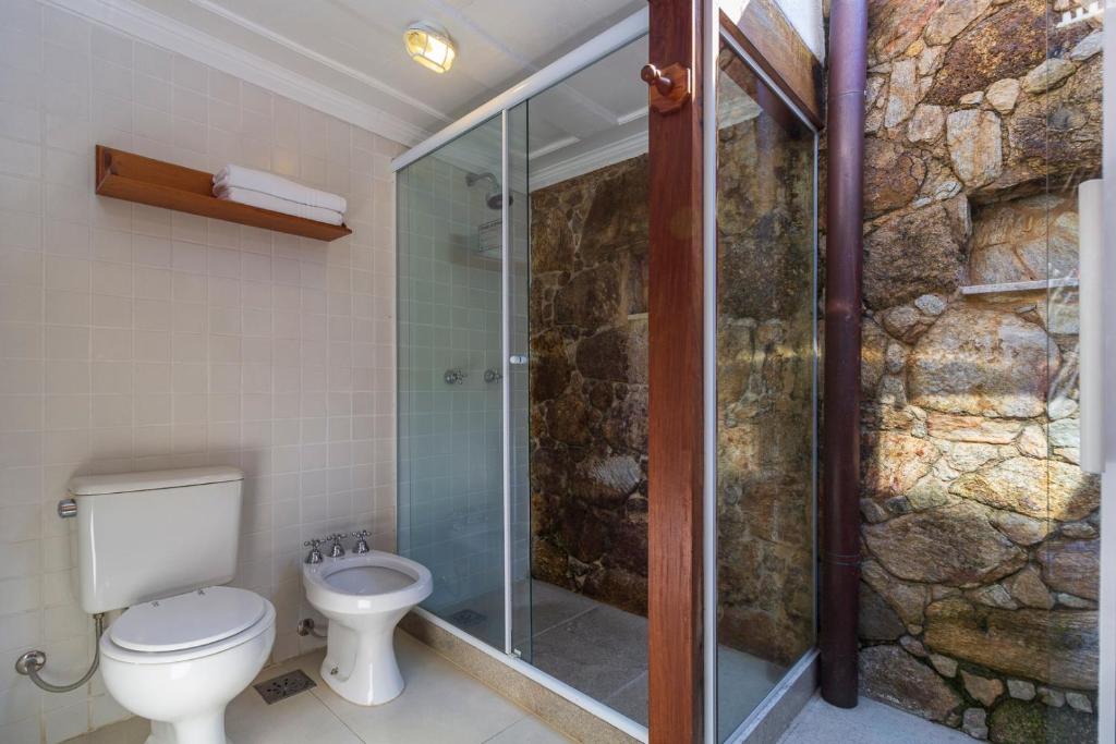 Koupelna v ubytování Pousada Porto Imperial