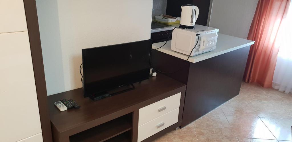 Kuchnia lub aneks kuchenny w obiekcie Apartmani Citrus Novigrad
