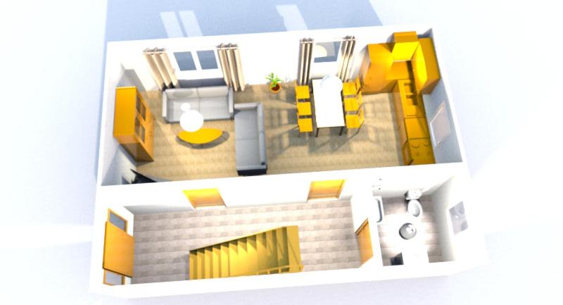 Posezení v ubytování Modernisierte Ferienwohnung im schönen Sauerland