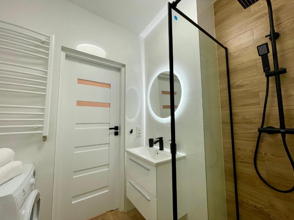 Kúpeľňa v ubytovaní Apartament Jak Marzenie