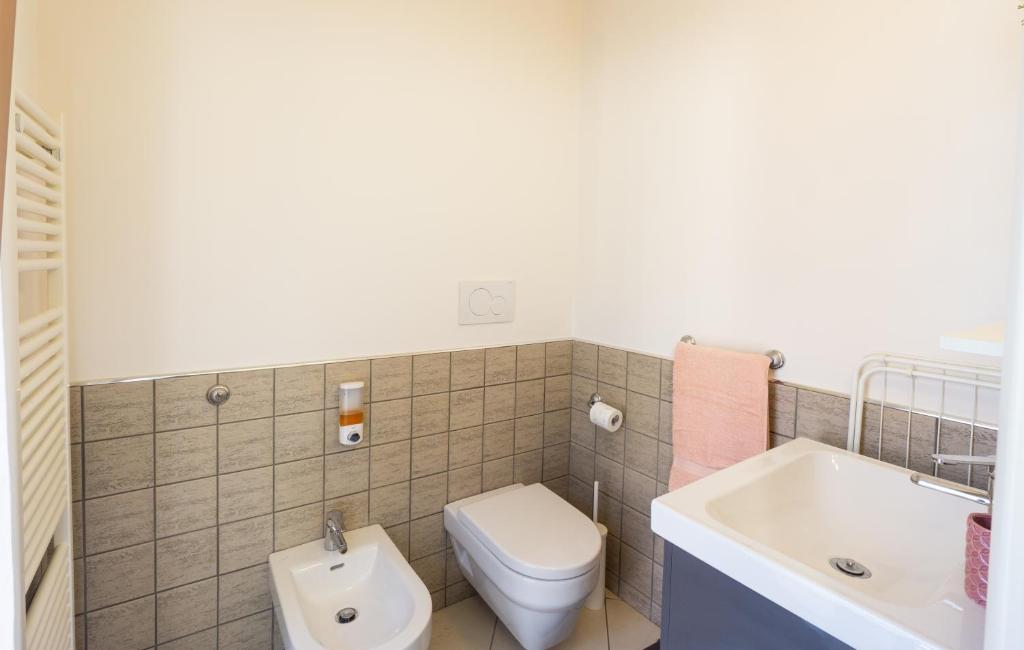 Kúpeľňa v ubytovaní La Casetta in Cittadella