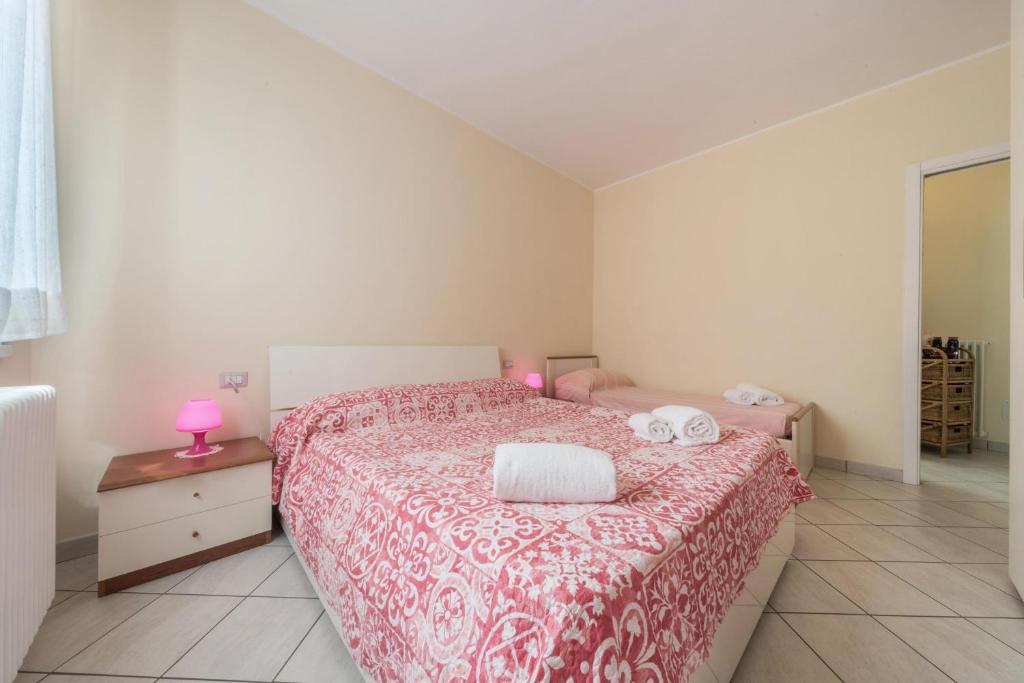 Posteľ alebo postele v izbe v ubytovaní Casa Vista Cipressi