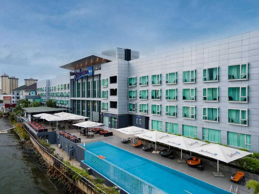 Bazén v ubytovaní Radisson Blu Anchorage Hotel alebo v jeho blízkosti