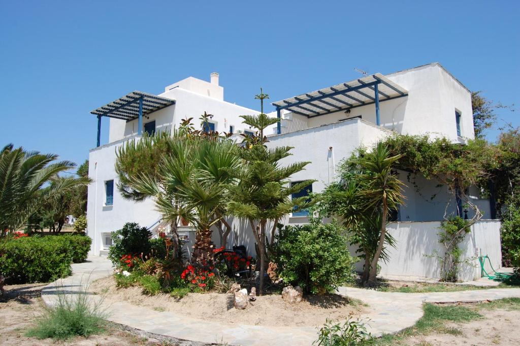 Zahrada ubytování Coralli Beach Apartments