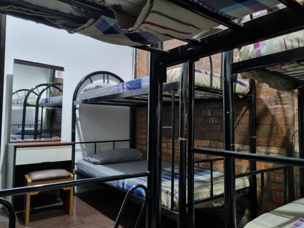 Kenyalang Urban Homestay - Dormitorio Mixto De 6 Camas