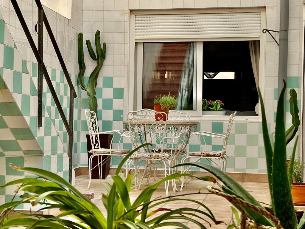 Balkón nebo terasa v ubytování Casa tradicional Torrevieja