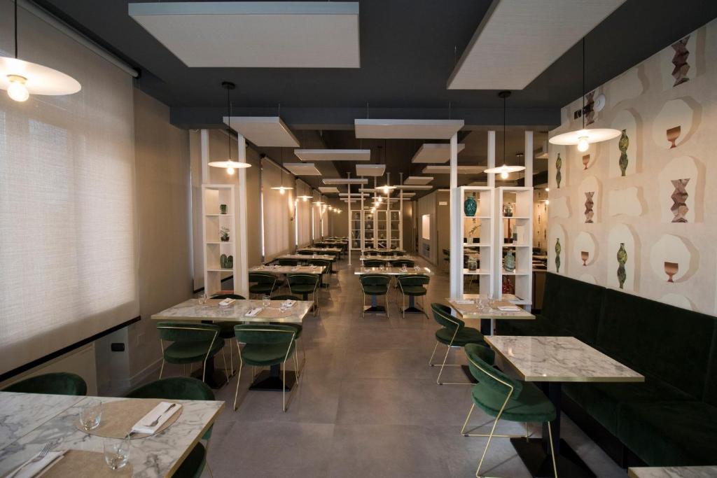 Restaurace v ubytování Lo Scoiattolo Piedmont Bike Hotel