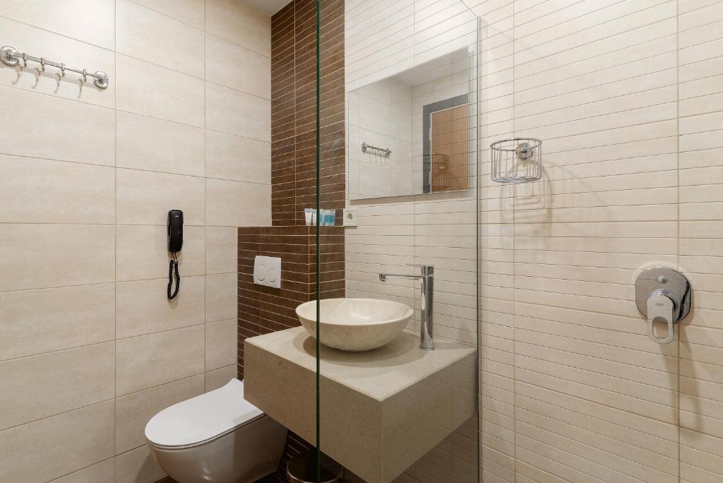 Koupelna v ubytování Cozy Loft Hotel