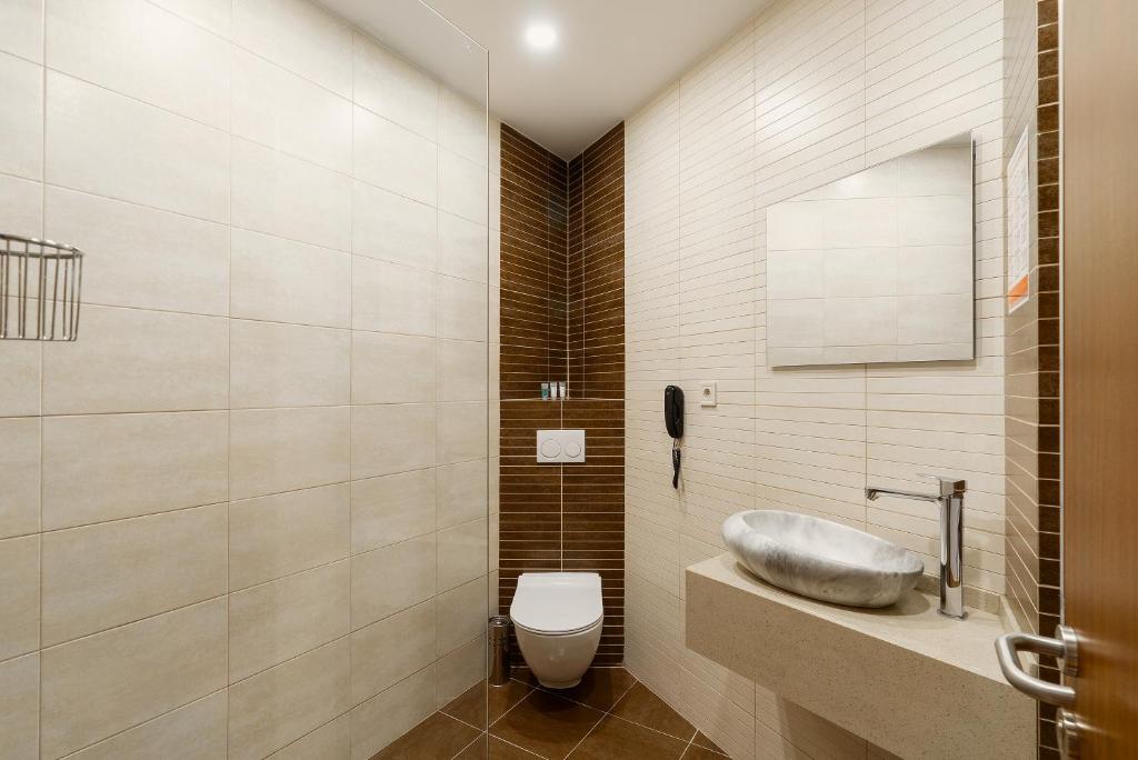 Koupelna v ubytování Cozy Loft Hotel