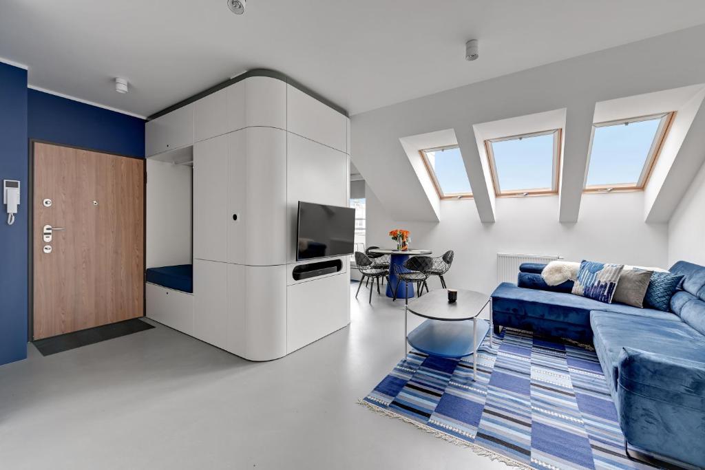 Posezení v ubytování Blue Mandarin Marina