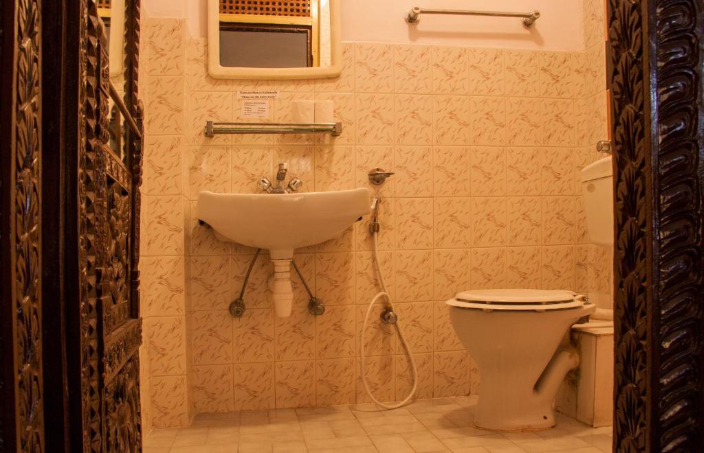 Koupelna v ubytování Hotel Metropolitan Kantipur