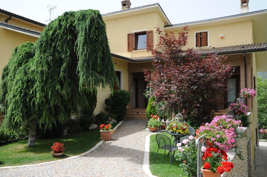 Zahrada ubytování Affittacamere Fulé