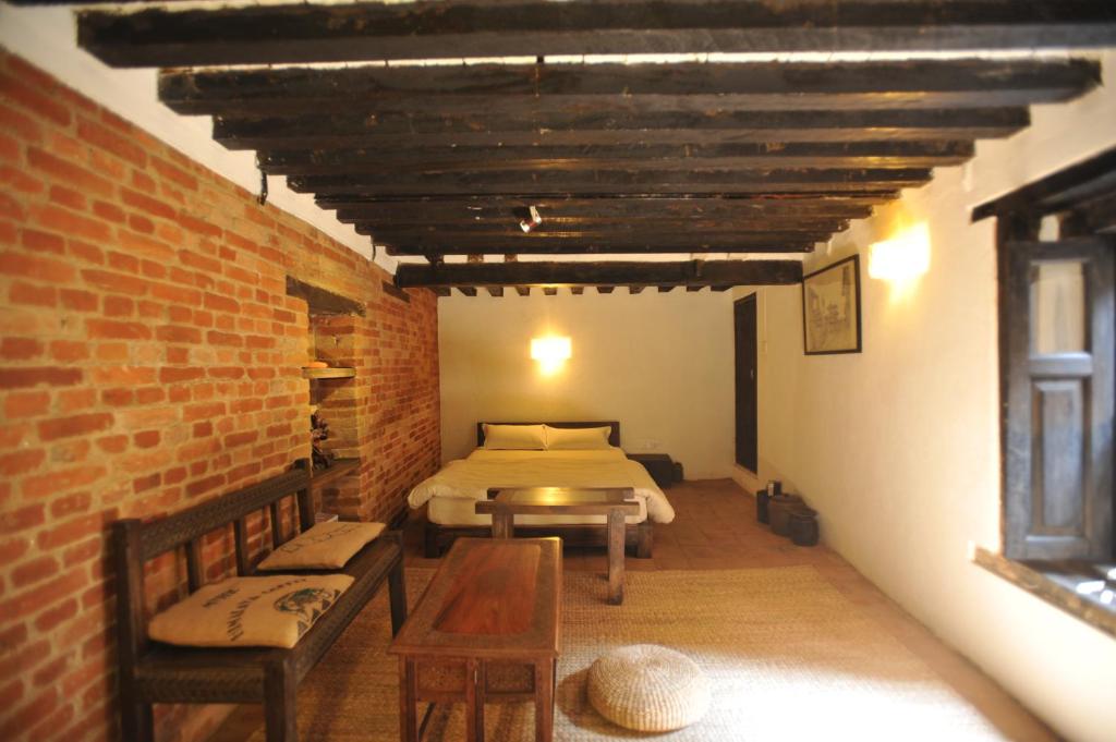 Posezení v ubytování Peacock Guest House
