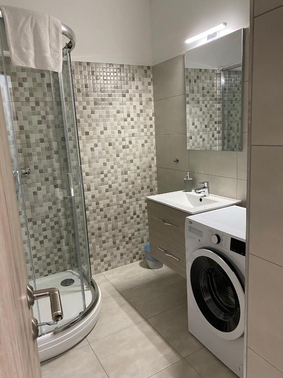 Łazienka w obiekcie Paskom Apartmanház
