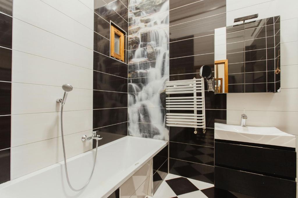 Kúpeľňa v ubytovaní Grand Boulvard Apartment